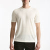 T-shirt in lino e cotone bianco men Mauro ottaviani - 6