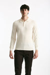 Polo in seta e cotone latte men Mauro ottaviani - 2