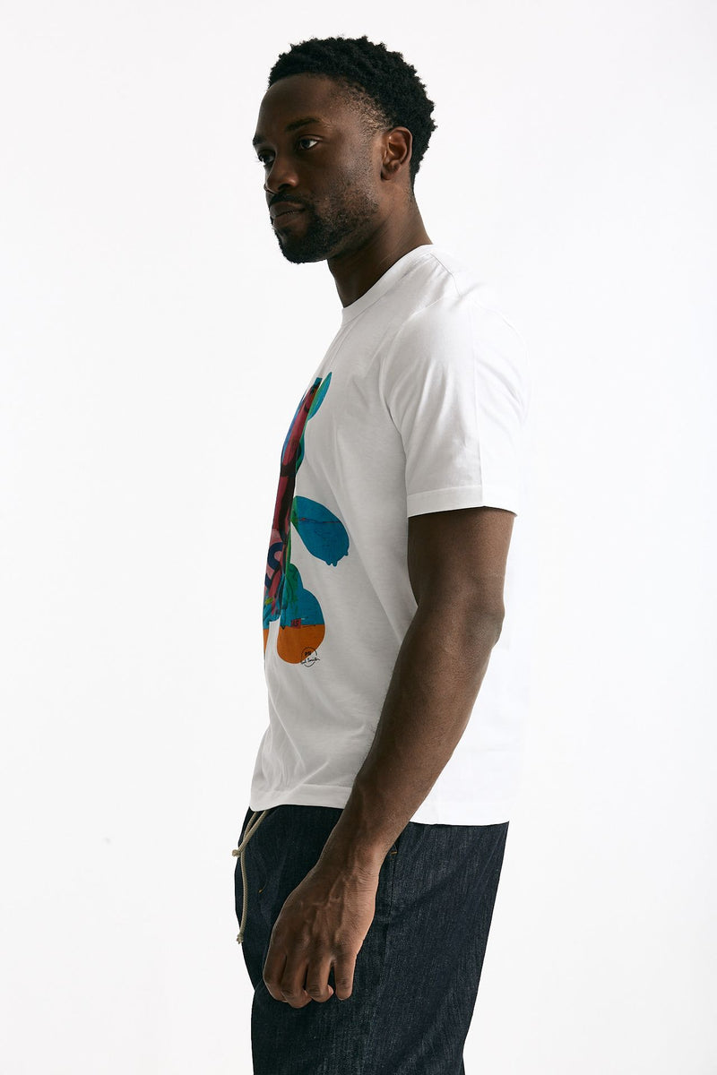 T-shirt in cotone bianco men Paul smith - 3