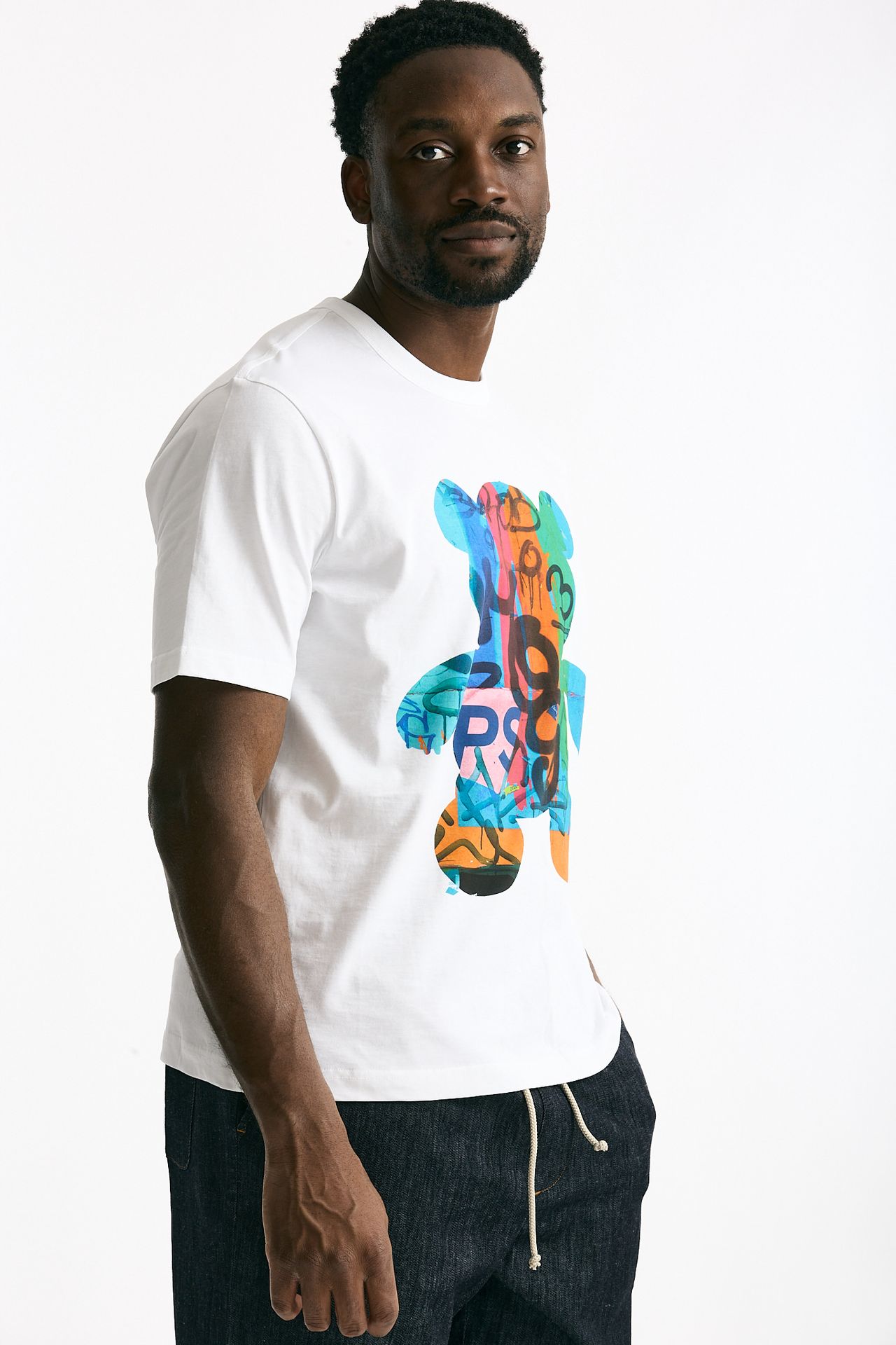 T-shirt in cotone bianco men Paul smith - 1