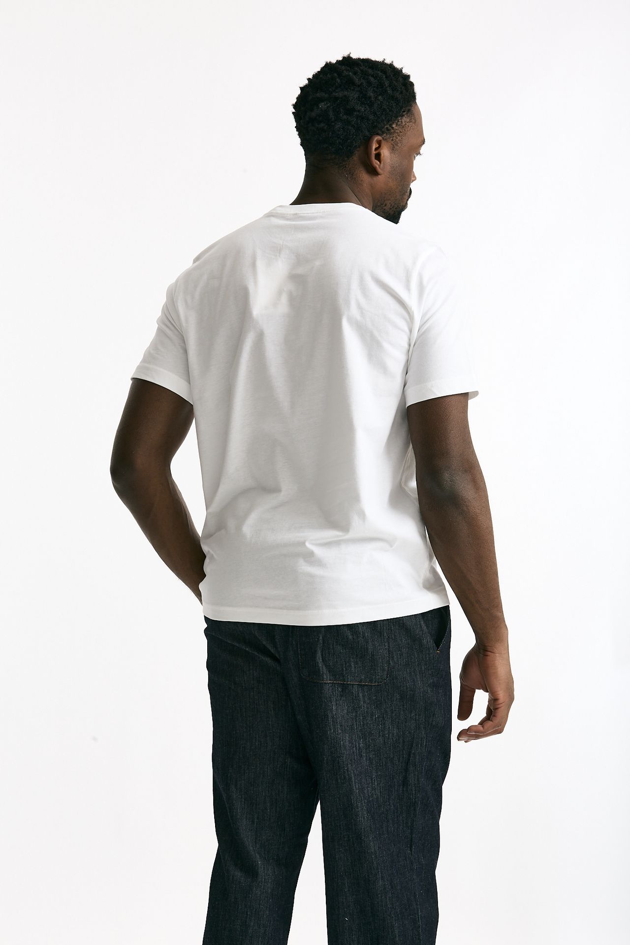 T-shirt in cotone bianco stampa fiore men Paul smith - 3
