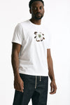 T-shirt in cotone bianco stampa fiore men Paul smith - 4