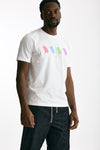 T-shirt in cotone bianco stampa ice men Paul smith - 4