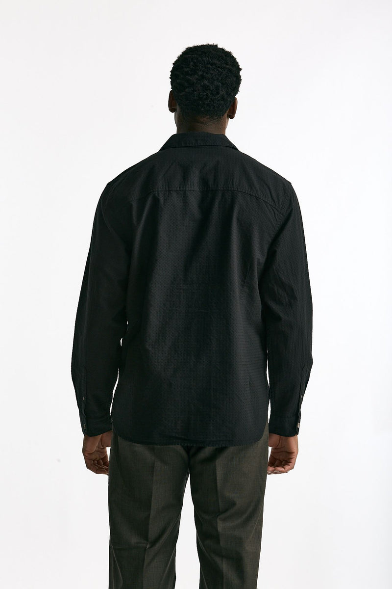 Camicia in cotone operato nero men Paul smith - 3