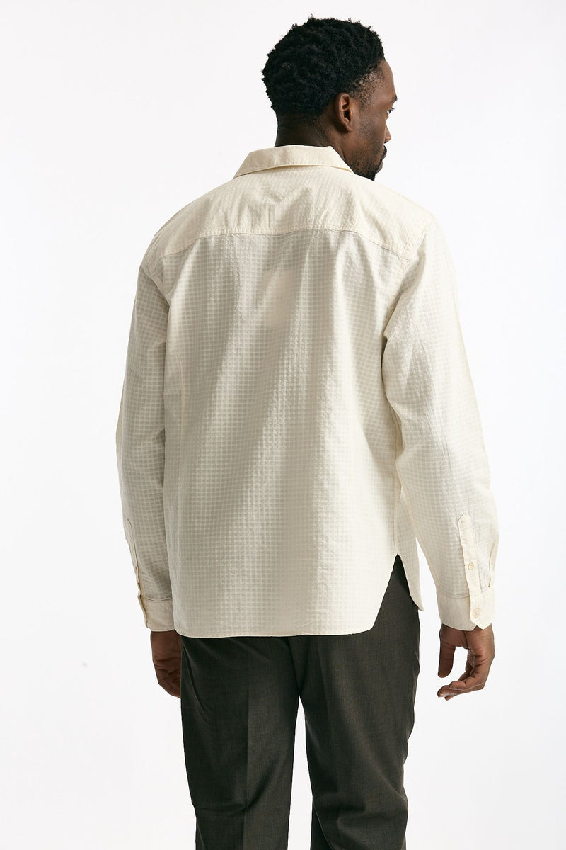 Camicia in cotone operato panna men Paul smith - 4