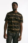 T-shirt in cotone lavato marrone men Paul smith - 2