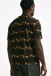 T-shirt in cotone lavato marrone men Paul smith - 4