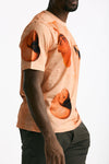 T-shirt in cotone lavato arancio men Paul smith - 4
