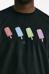 T-shirt in cotone nero men Paul smith - 5