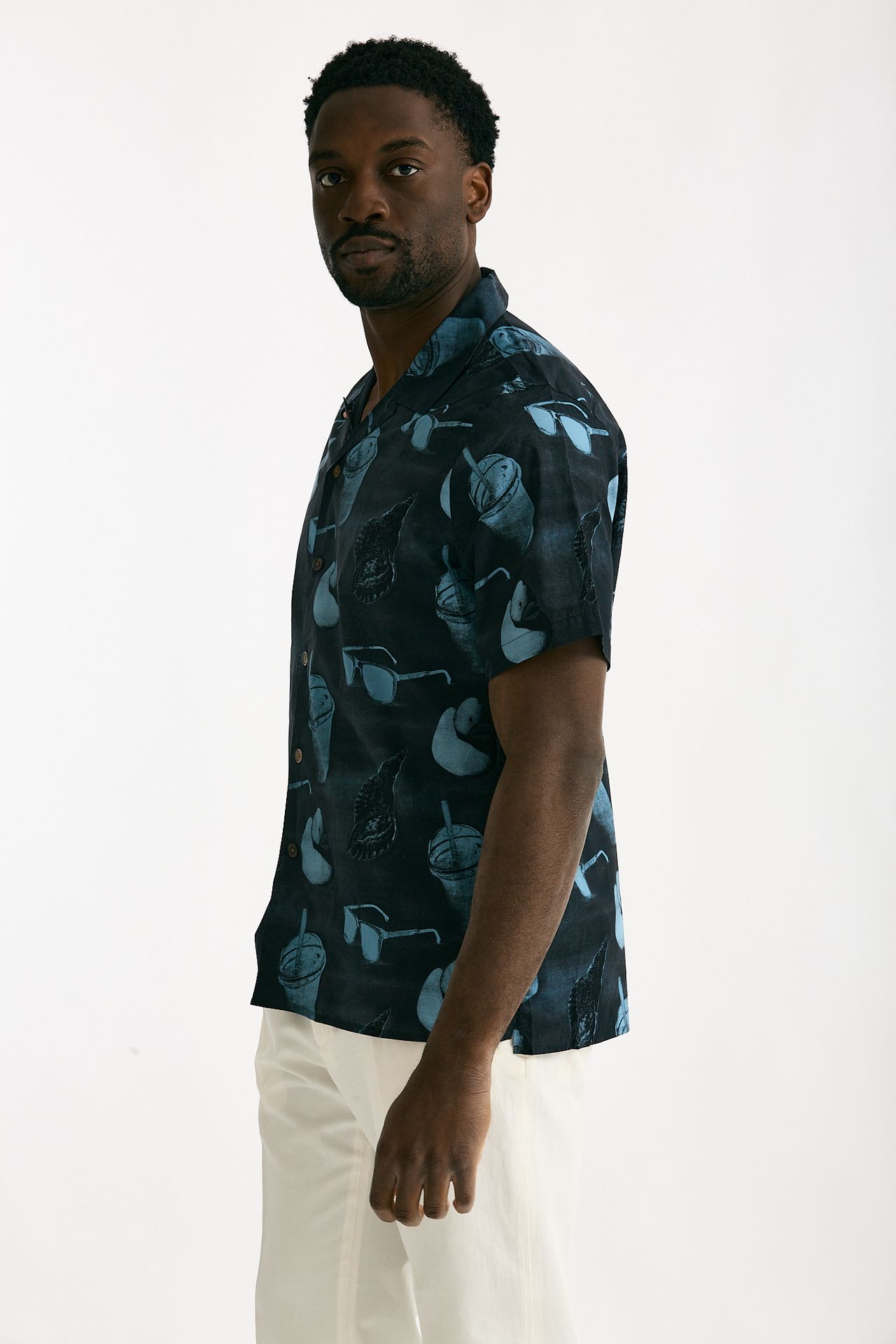 Camicia in cotone Fantasia blu e azzurro men Paul smith - 2