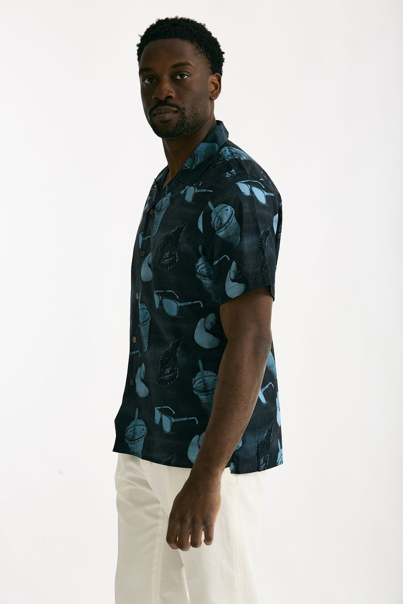Camicia in cotone Fantasia blu e azzurro men Paul smith - 2