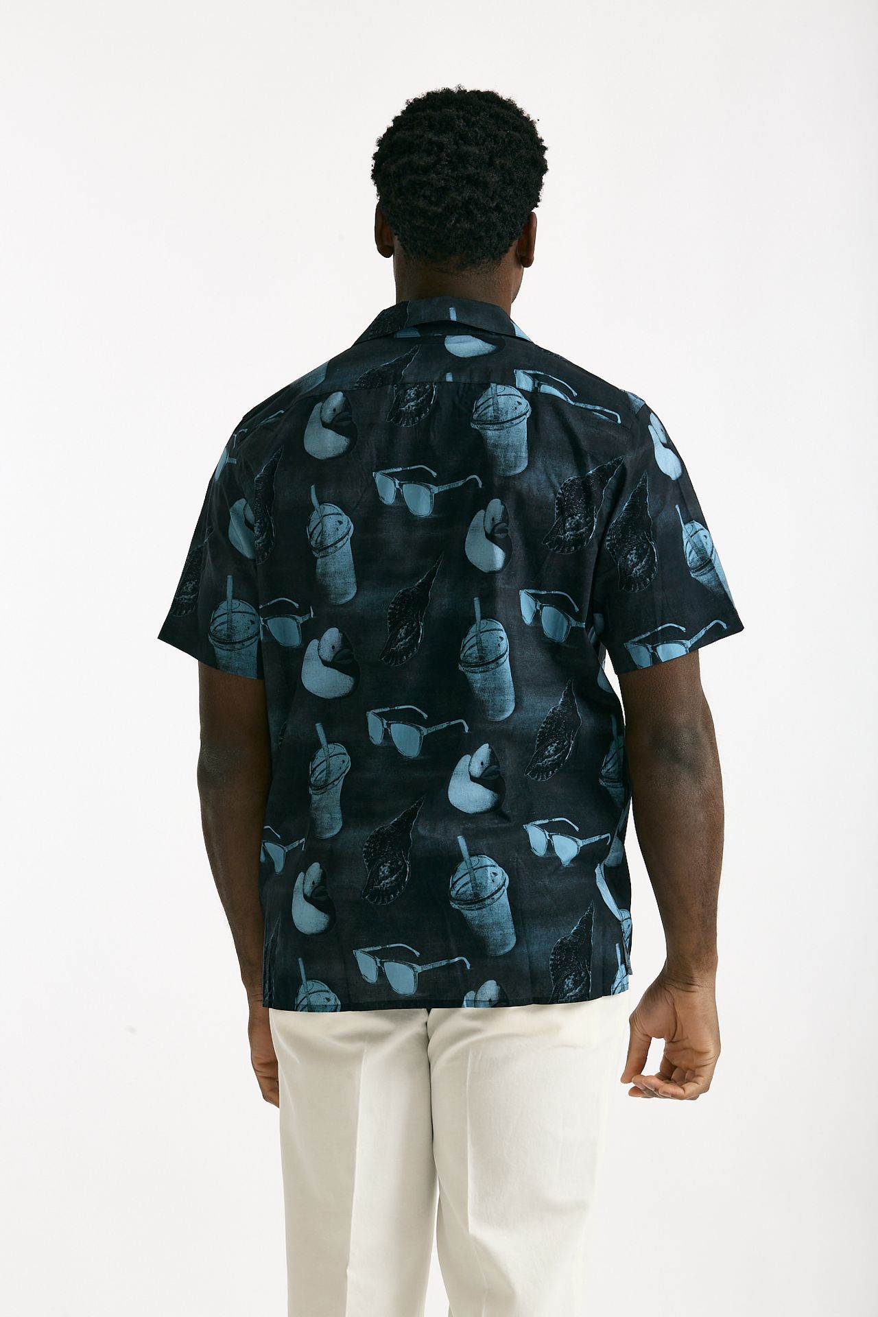 Camicia in cotone Fantasia blu e azzurro men Paul smith - 3