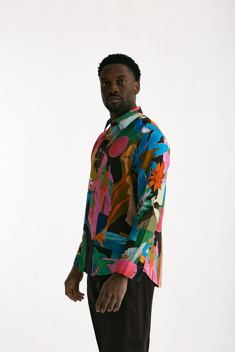 Camicia in viscosa Fantasia multicolor men Paul smith - 3