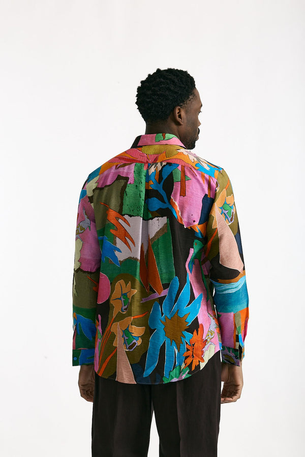 Camicia in viscosa Fantasia multicolor men Paul smith