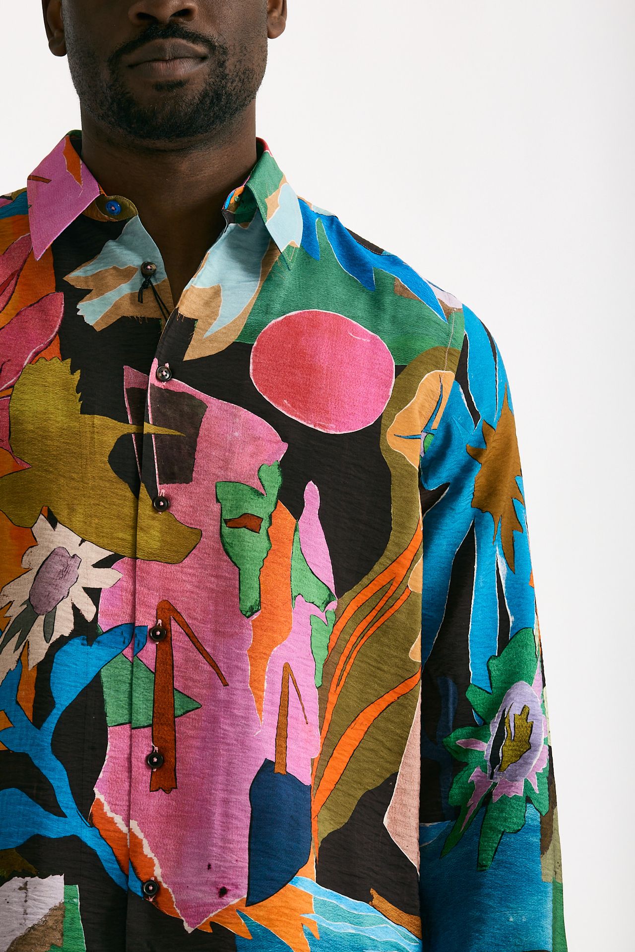 Camicia in viscosa Fantasia multicolor men Paul smith - 5
