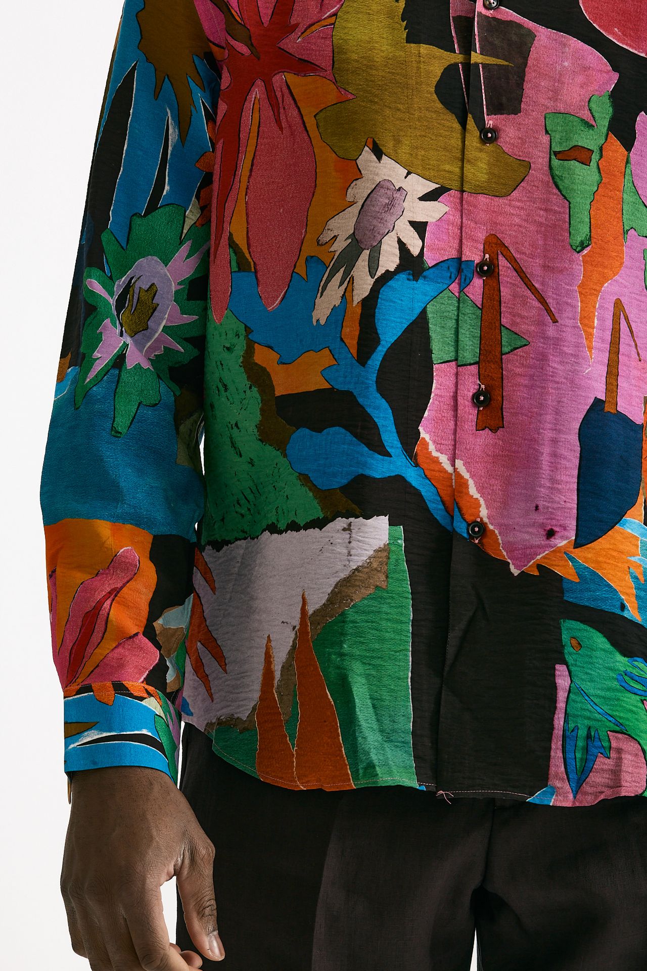 Camicia in viscosa Fantasia multicolor men Paul smith - 6