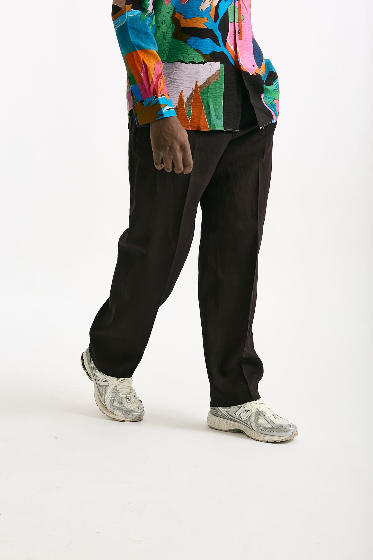 Pantalone in lino prugna men Paul smith - 4