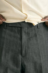 Pantalone in lana e lino Grigio gessato men Paul smith - 7