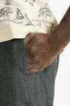 Pantalone in lana e lino Grigio gessato men Paul smith - 6