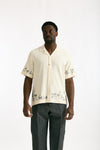 Camicia in viscosa e lino panna men Paul smith - 1