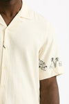 Camicia in viscosa e lino panna men Paul smith - 5