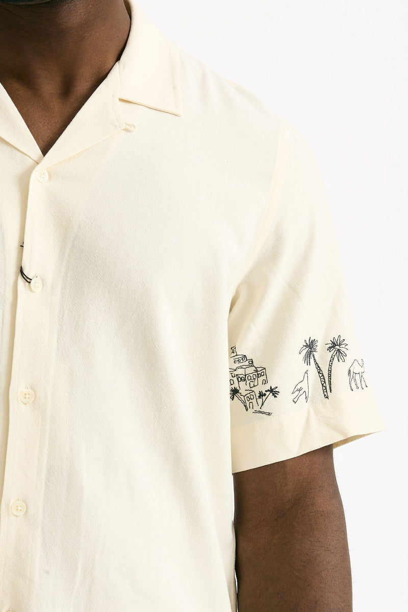 Camicia in viscosa e lino panna men Paul smith - 5
