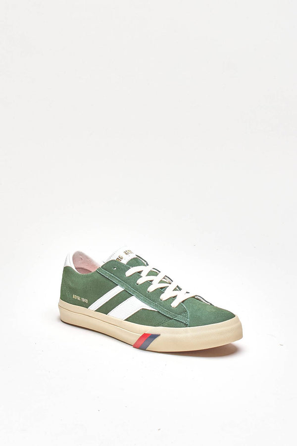 Sneakers ROYAL CLASSIC in pelle verde men Pro keds