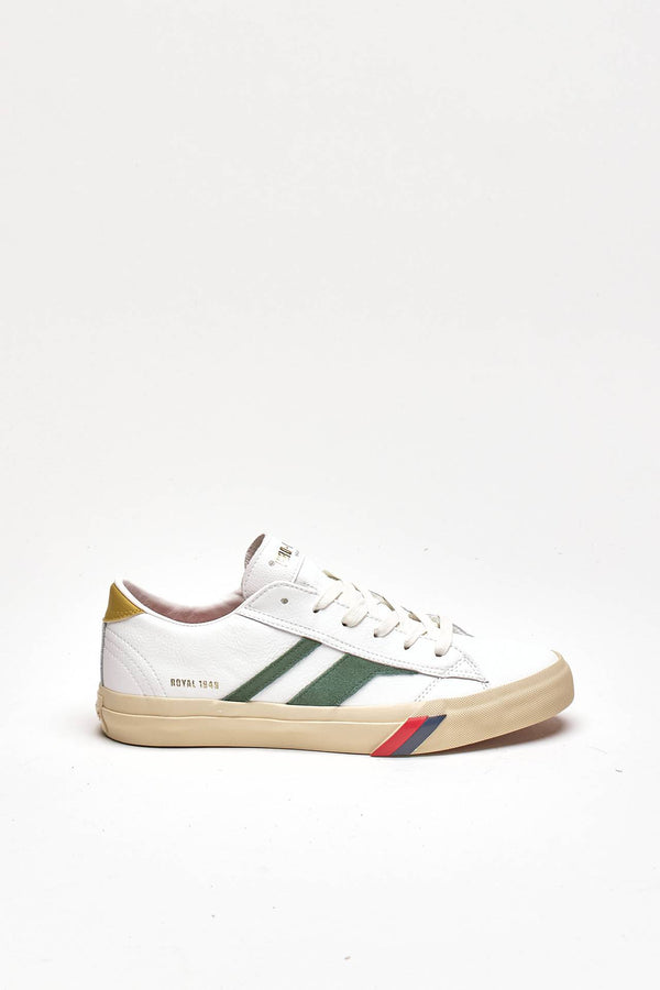 Sneakers ROYAL CLASSIC in pelle bianco men Pro keds