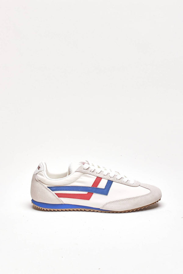Sneakers RACER 77 in nylon bianco men Pro keds