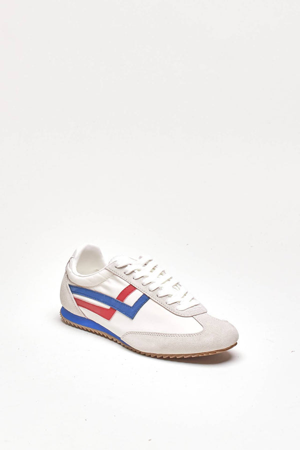 Sneakers RACER 77 in nylon bianco men Pro keds