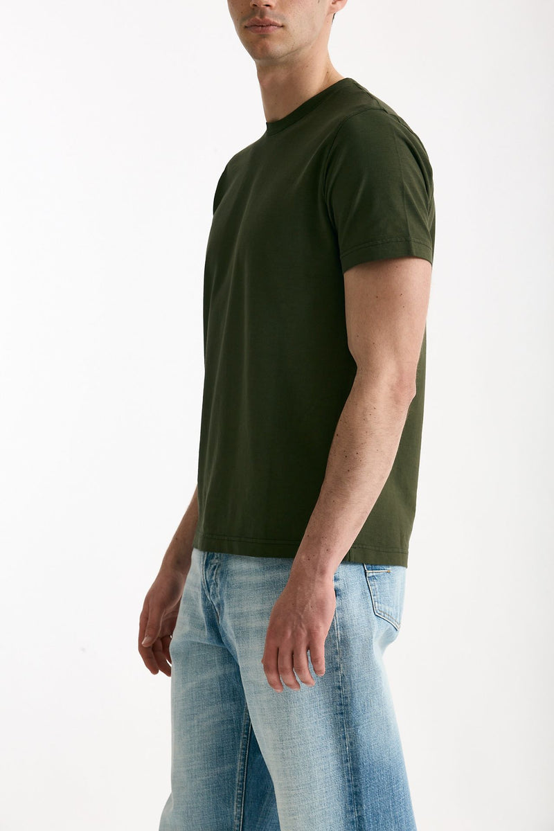 T shirt in cotone verdone men ( p - s ) - 4
