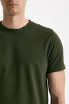 T shirt in cotone verdone men ( p - s ) - 5