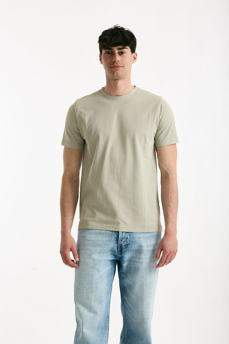 T shirt in cotone beige men ( p - s ) - 2