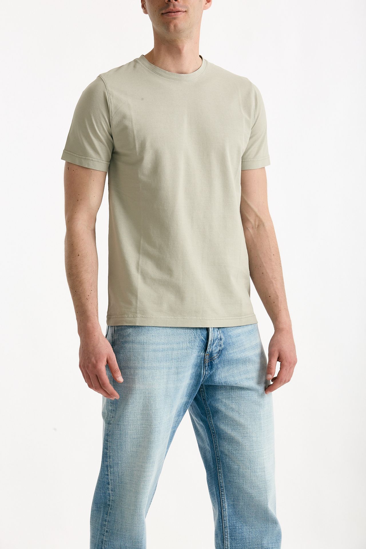 T shirt in cotone beige men ( p - s ) - 3