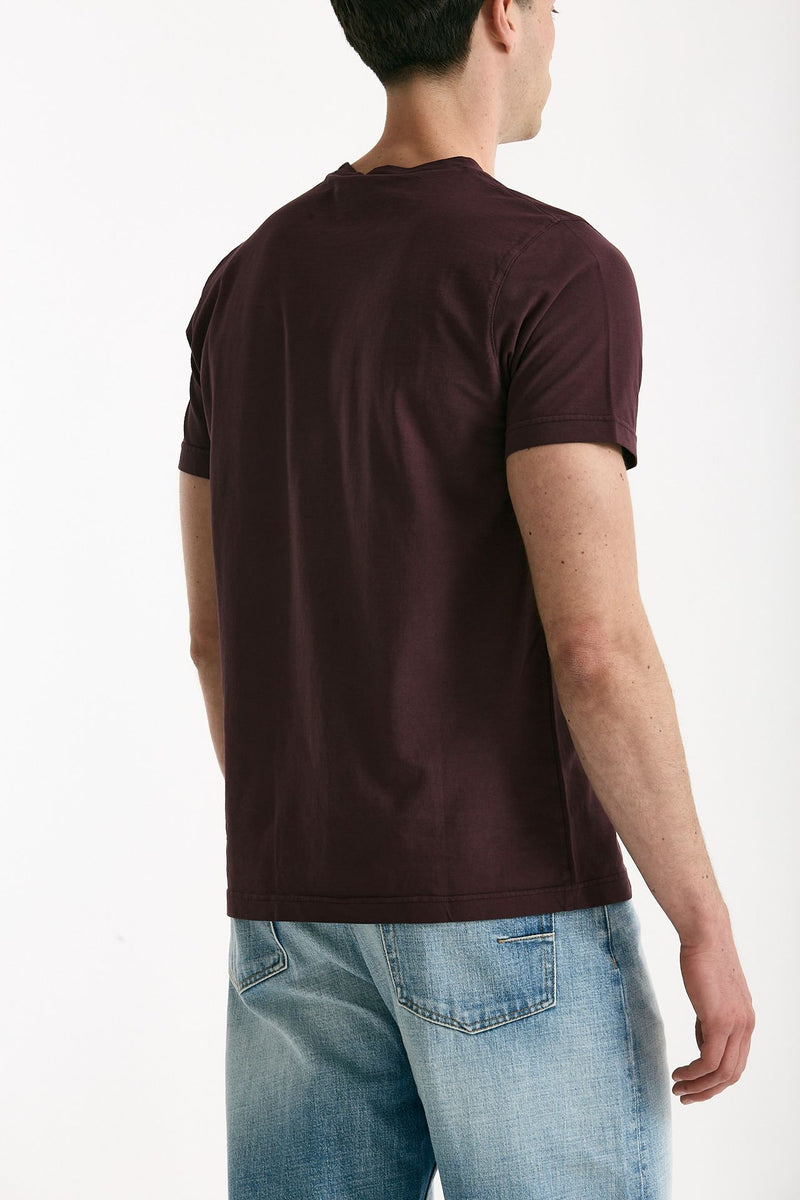 T-shirt in cotone melanzana men ( p - s ) - 4