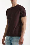 T-shirt in cotone melanzana men ( p - s ) - 2