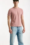 T-shirt in cotone rosa men ( p - s ) - 2