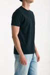T-shirt in cotone blu men ( p - s ) - 3