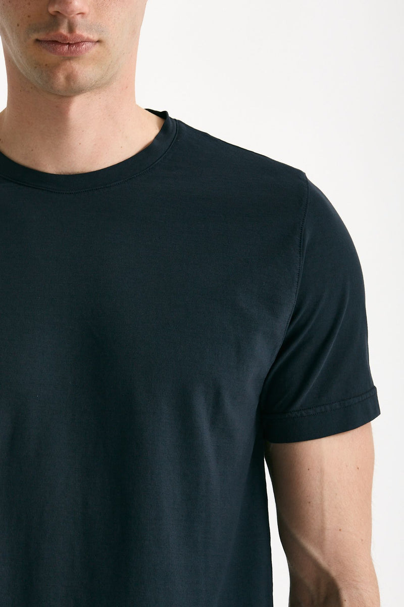 T-shirt in cotone blu men ( p - s ) - 5
