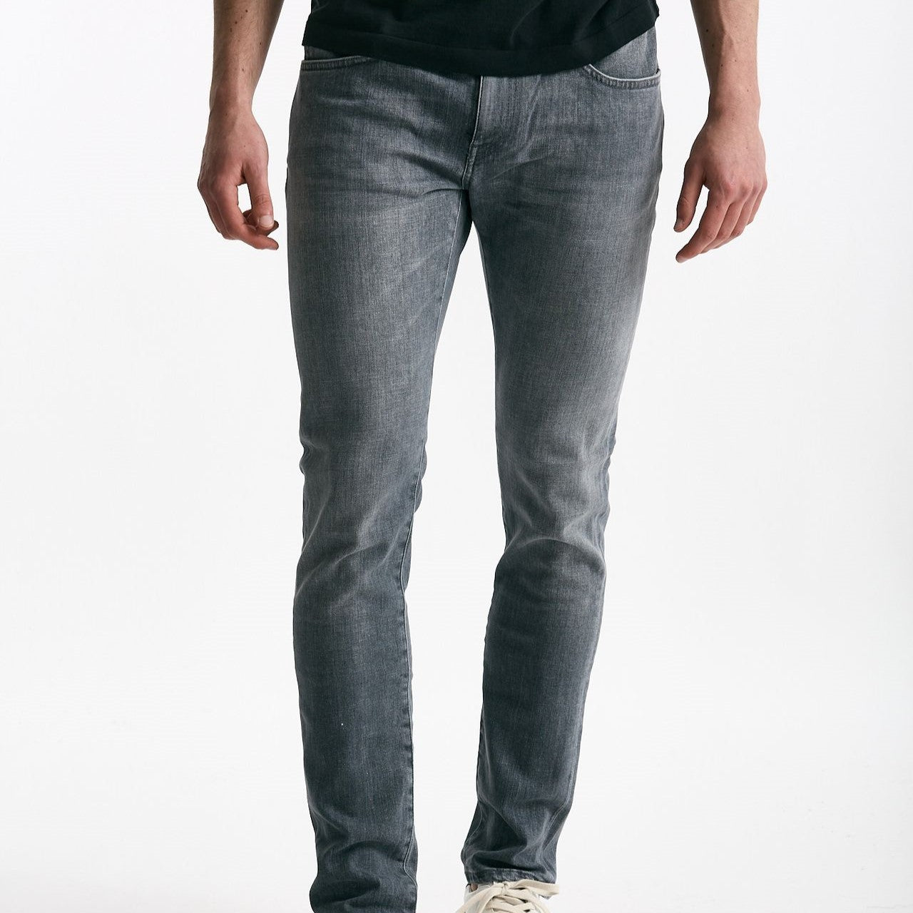 Jeans SWING stone washed grigio men Pt torino - 8