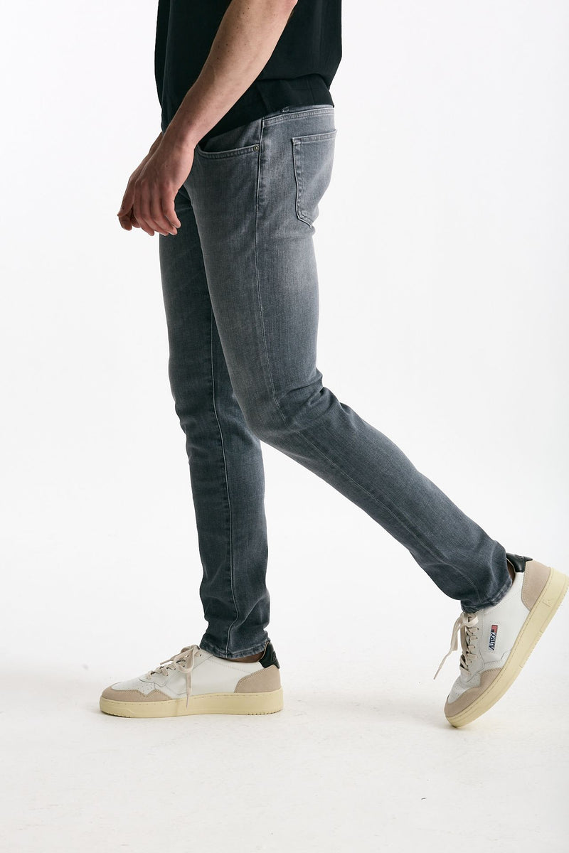 Jeans SWING stone washed grigio men Pt torino - 4