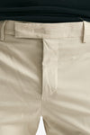 Pantalone EDGE- DIECI in cotone raso stretch panna men Pt torino - 5