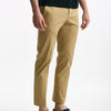 Pantalone EDGE-DIECI in cotone raso stretch cammello men Pt torino - 8