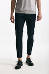 Pantalone EDGE-DIECI in cotone raso stretch blu men Pt torino - 1
