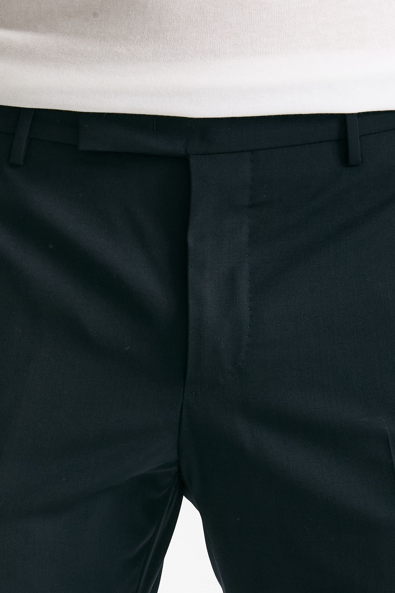 Pantalone EDGE- DIECI in lana stretch blu men Pt torino - 5