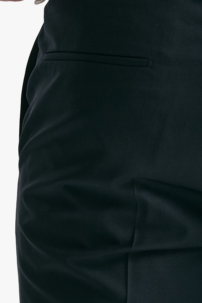 Pantalone EDGE- DIECI in lana stretch blu men Pt torino - 7