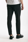 Pantalone EDGE- DIECI in lana stretch grigio antracite men Pt torino - 3