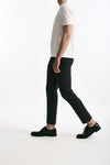 Pantalone EDGE- DIECI in lana stretch grigio antracite men Pt torino - 4