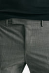 Pantalone EDGE- DIECI in lana stretch grigio chiaro men Pt torino - 5