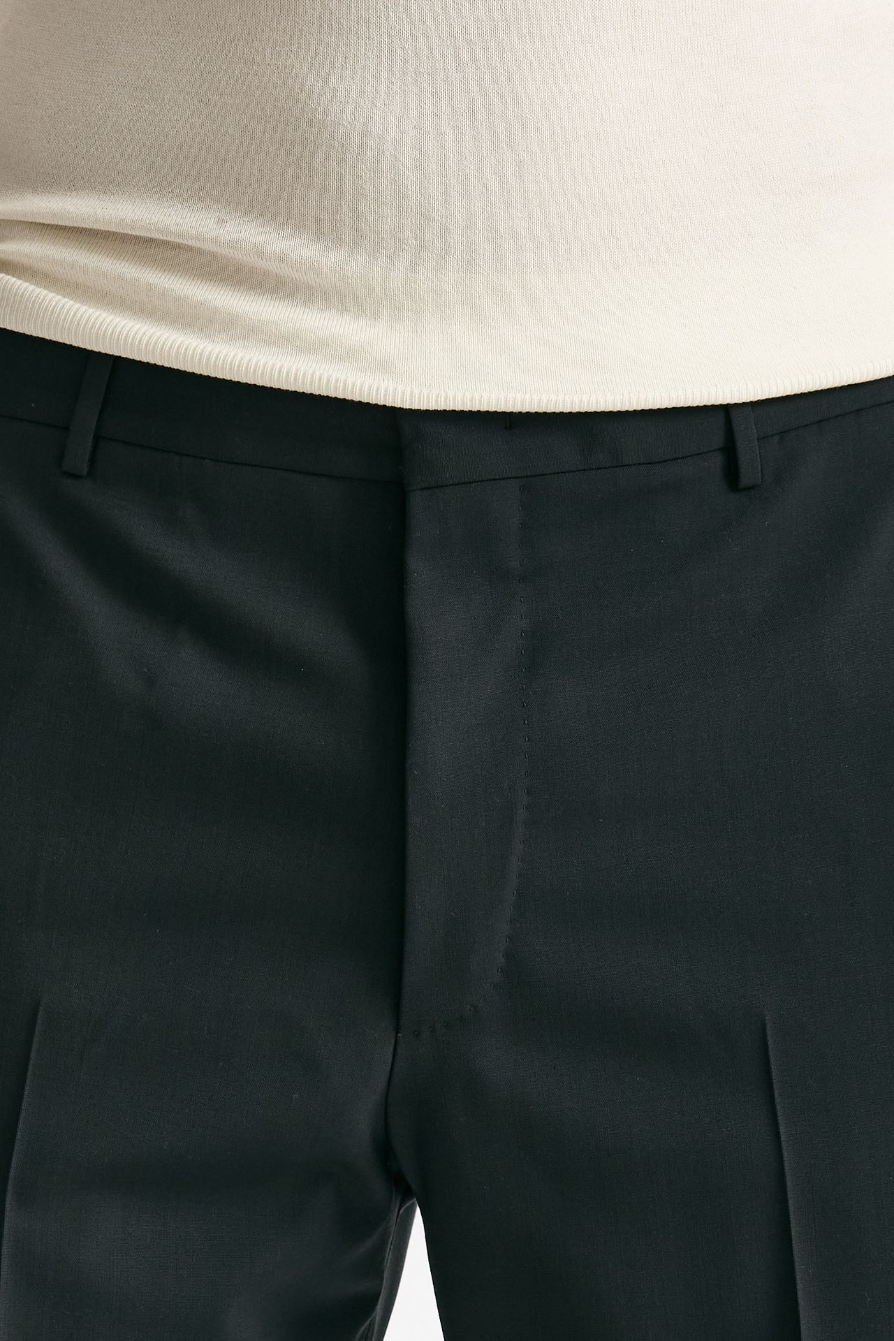 Pantalone EDGE-CLUB in lana stretch grigio men Pt torino - 5